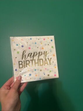 Happy Birthday Napkins - 16ct